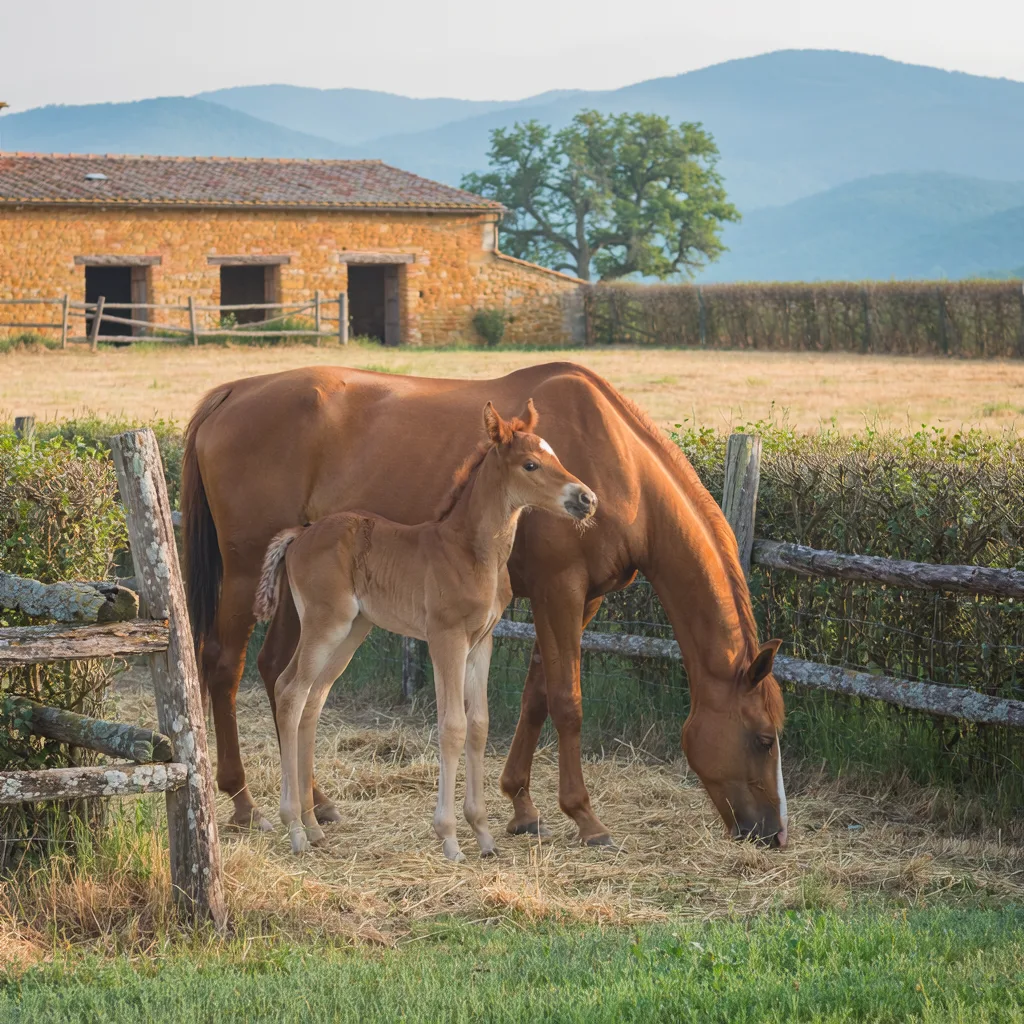 Élevage de chevaux, Écurie du Poirier, Lentilly